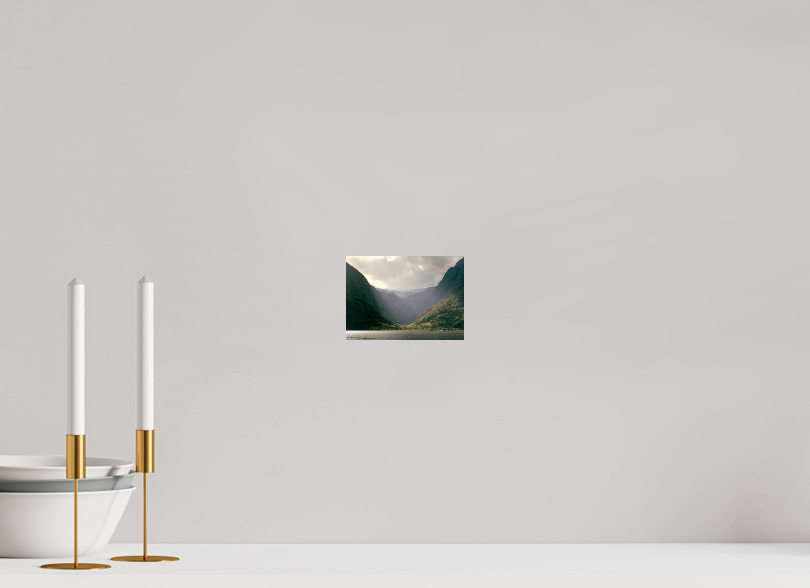 ISO A6 (14,8 x 10,5 cm), Photo Print On Fuji Crystal DP II From Glacier To Fjord