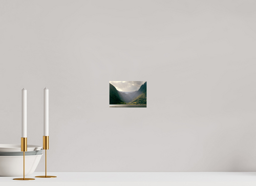 ISO A6 (14,8 x 10,5 cm), Photo Print On Fuji Crystal DP II From Glacier To Fjord